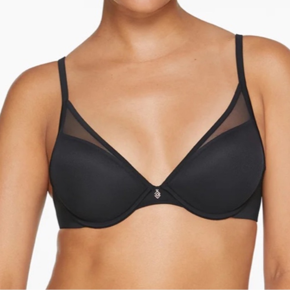 ThirdLove 24/7 classic uplift plunge bra black